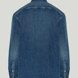Saint Laurent Cassandre denim shirt