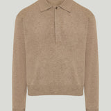 Saint Laurent raglan-sleeve polo shirt