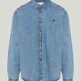 AMI Paris Ami de Coeur denim shirt