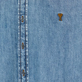 AMI Paris Ami de Coeur denim shirt