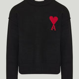 Ami Paris Intarsia wool sweater