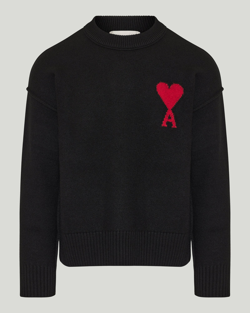 Ami Paris Intarsia wool sweater
