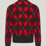 Ami Paris zipped-collar sweater
