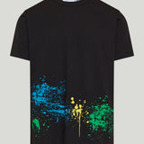 Comme des Garçons Shirt Paint-splatter T-shirt