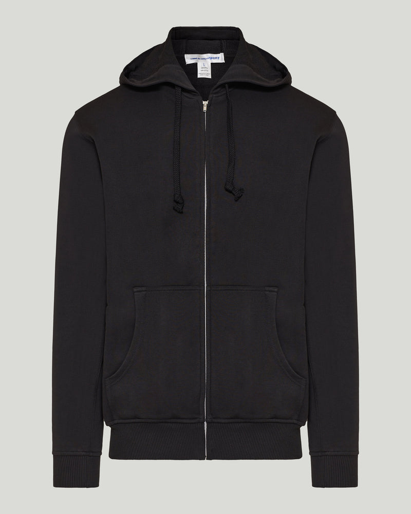Comme des Garçons SHIRT Graphic cotton zip hoodie