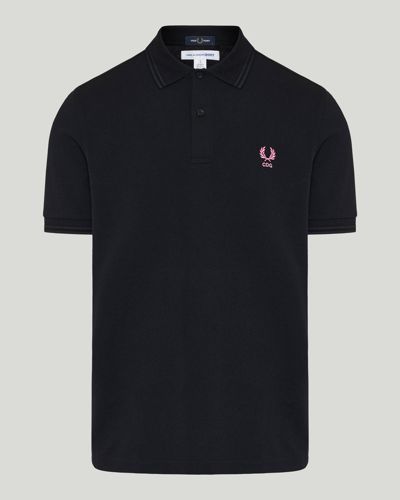 Comme des Garçons Shirt x Fred Perry Logo-embroidered polo shirt