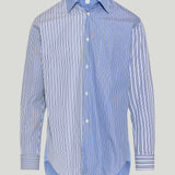 Comme des Garçons Shirt Patchwork striped shirt