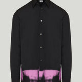 Black Comme des Garçons button-up blouse
