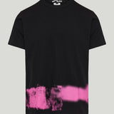 Comme des Garçons Black Spray-print T-shirt