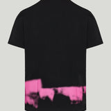 Comme des Garçons Black Spray-print T-shirt