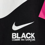Comme des Garçons x Nike Black Logo-print cotton T-shirt