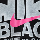 Comme des Garçons x Nike Black Logo-print cotton T-shirt