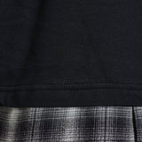 Comme des Garçons Homme Layered checked t-shirt