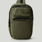 Stone Island Logo Patch Panelled Backpack