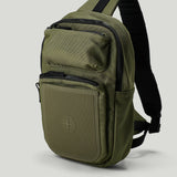 Stone Island Logo Patch Panelled Backpack