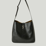 Saint Laurent Le 5 à 7 Maxi grained leather hobo bag