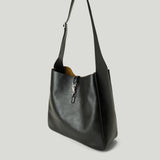Saint Laurent Le 5 à 7 Maxi grained leather hobo bag