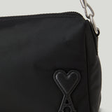 AMI Paris Marcel nylon shoulder bag