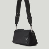 AMI Paris Marcel nylon shoulder bag