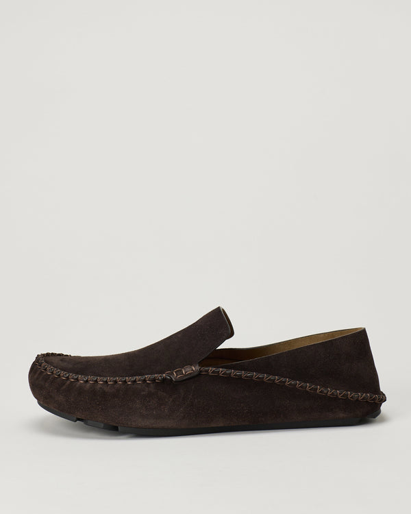Loewe Rambla driving suede loafers
