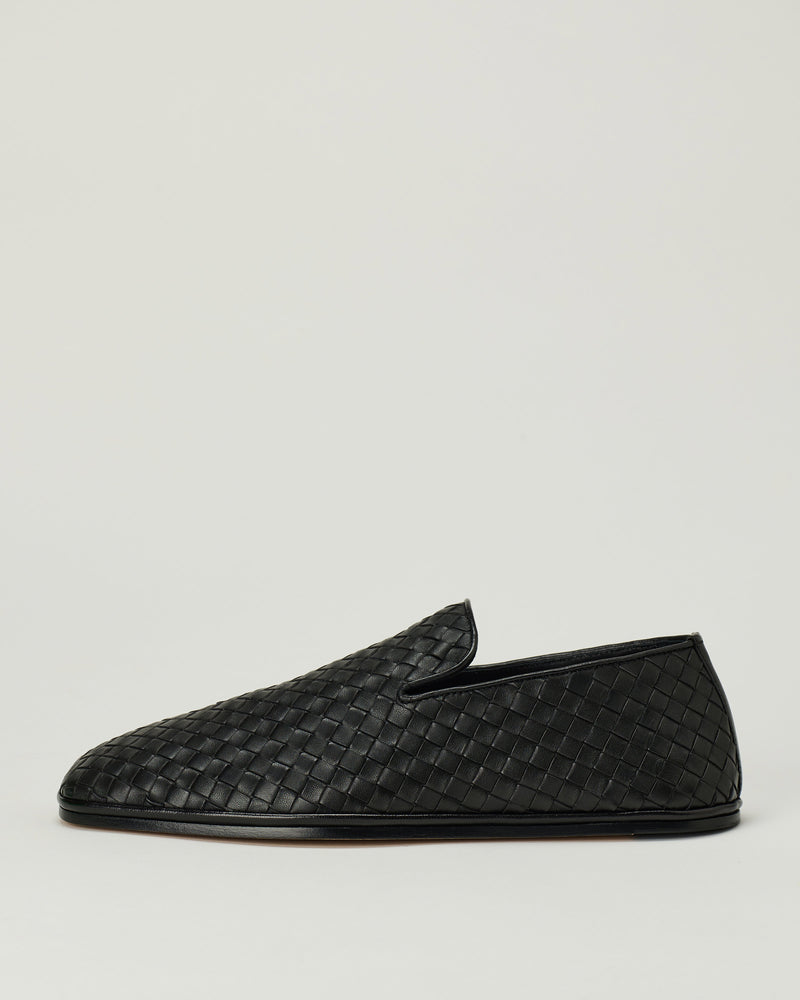Bottega Veneta Palazzo leather loafers