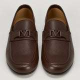 Valentino Garavani VLogo Signature deer leather loafers