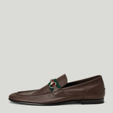 Gucci Como leather loafers