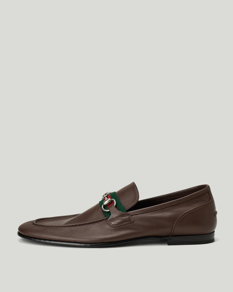 Gucci Como leather loafers