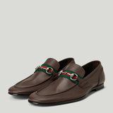 Gucci Como leather loafers