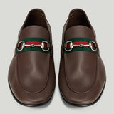 Gucci Como leather loafers