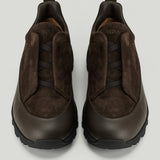 ZEGNA Triple Stitch Monte suede sneakers