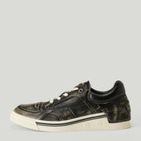FENDI Fender leather high-top trainers