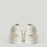 Fendi Fender leather trainers