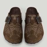 Etro Etro x Birkenstock Boston embroidered clogs