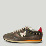Valentino Garavani Stud Up embroidered sneakers