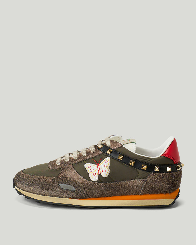 Valentino Garavani Stud Up embroidered sneakers