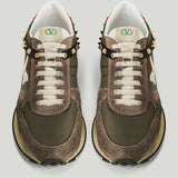 Valentino Garavani Stud Up embroidered sneakers