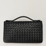 Bottega Veneta Intrecciato Piccolo zip-around organizer