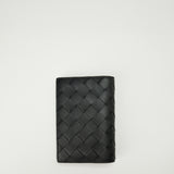 Bottega Veneta Intrecciato leather passport case