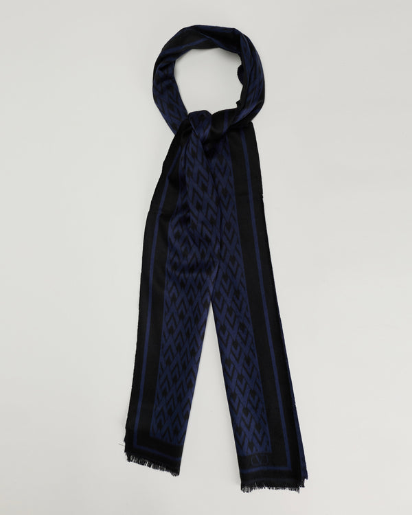 Valentino Garavani VLogo jacquard wool shawl