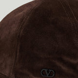 Valentino Garavani VLogo Signature suede baseball cap