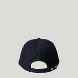 Stone Island logo-embroidered denim baseball cap