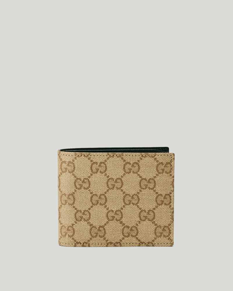 Gucci Essence Classic GG canvas coin wallet