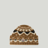 Moncler wool-blend jacquard beanie
