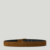 Saint Laurent Cassandre Vadim suede belt