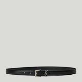 Saint Laurent Cassandre leather belt