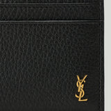 Saint Laurent Tiny Cassandre card holder