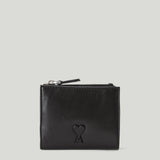 AMI Paris Leather folded wallet