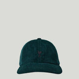 AMI Paris Ami de Cœur embroidered cotton cap