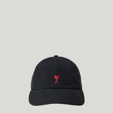 AMI Paris Embroidered cotton cap